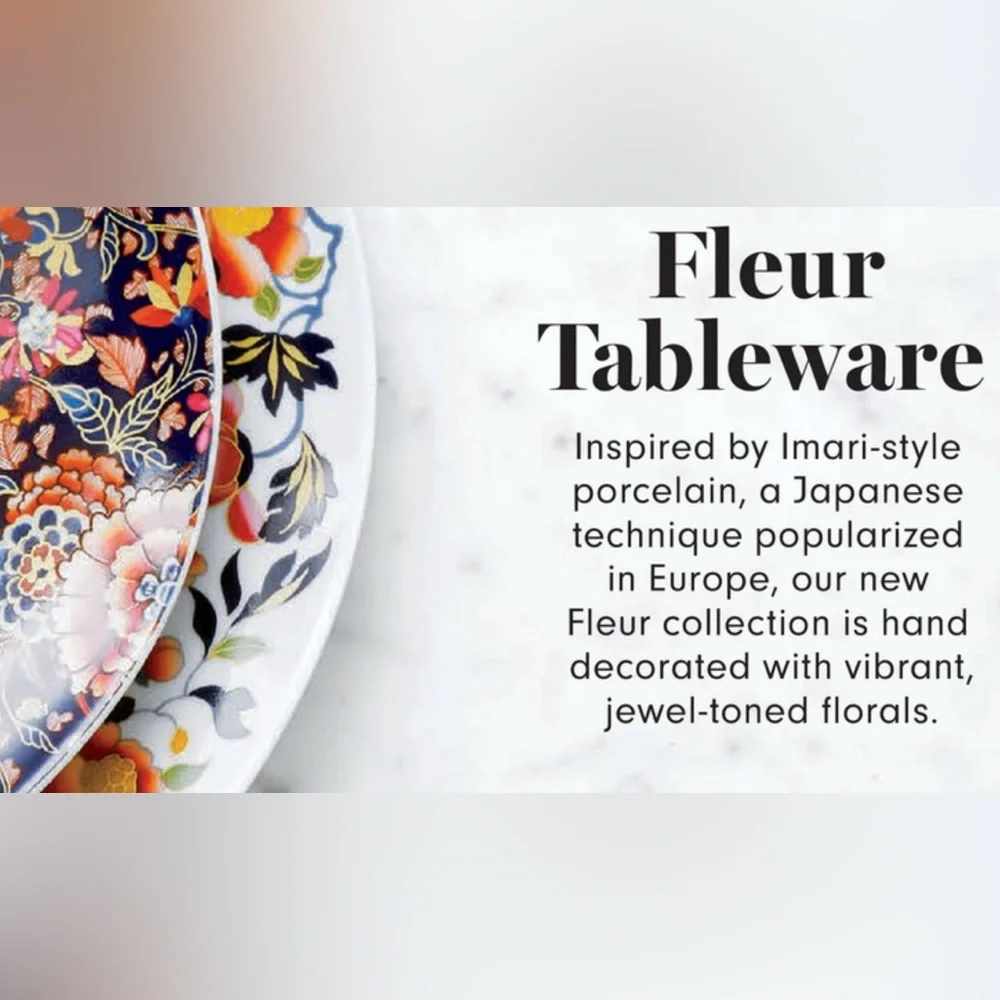 🥢Williams Sonoma🥢Fleur Dip Bowls(Set of 4)